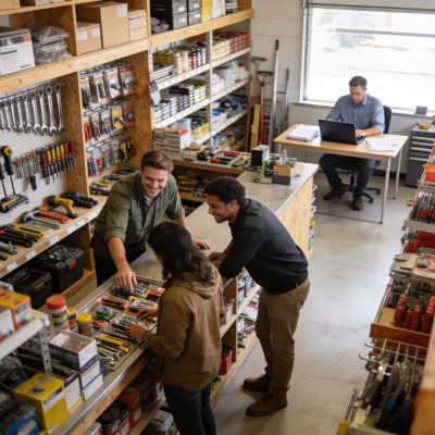Cómo ordenar clientes, ventas y sucursales en una ferretería sin frenar la operación diaria