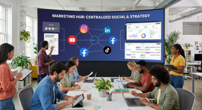 Marketing Hub- gestión de redes sociales