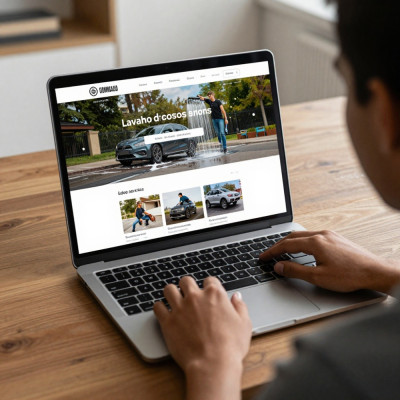 plataforma lavado de autos- sistema lavado de coches