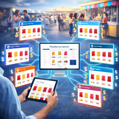 plataforma paleterias de hielo- modelo digital paleterias