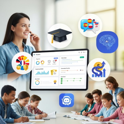 plataforma para profesores de idiomas-software para academias de idiomas