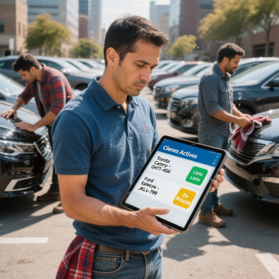 CRM viene viene-CRM lavacoches